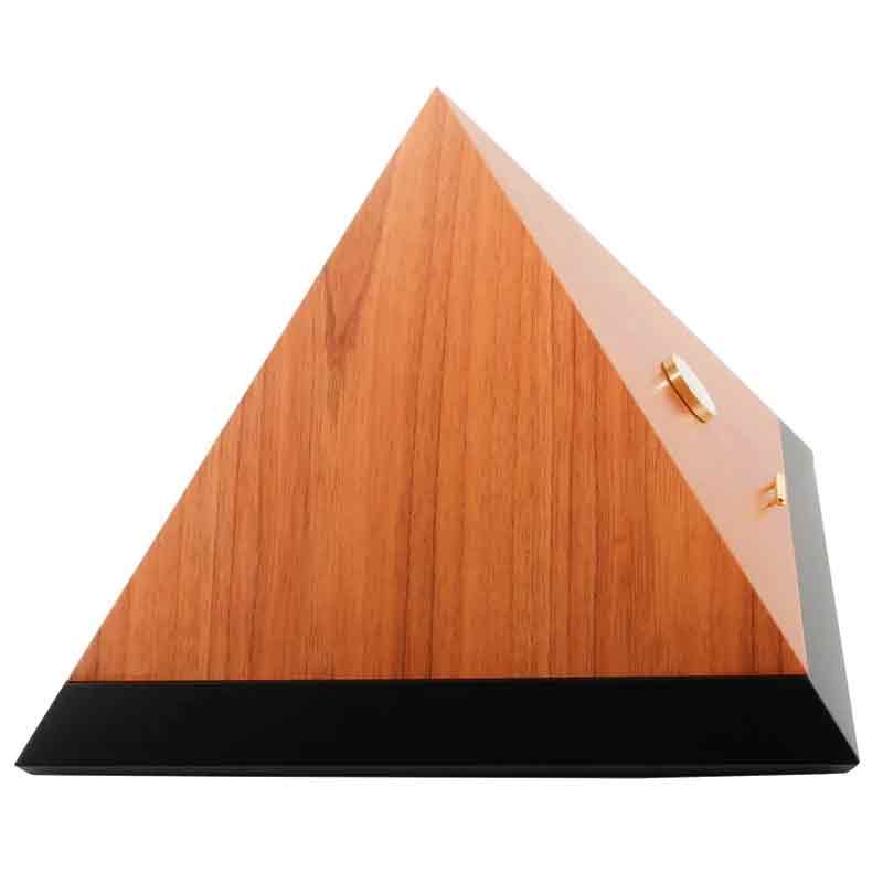 Adorini Humidor Pyramid Deluxe L Bicolor Cedro Schwarz