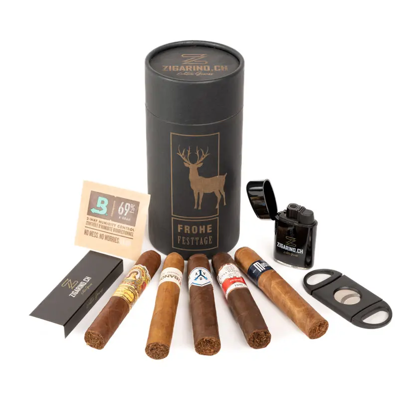 Cigar "Frohe Festtage" Selección – Zigarren Geschenkset